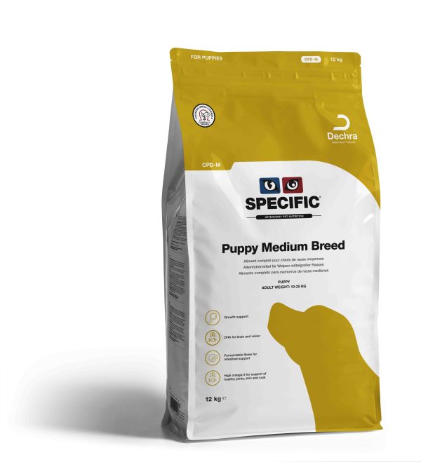 CPD-M - SPECIFIC PUPPY MEDIUM BREED 7-72 kg.