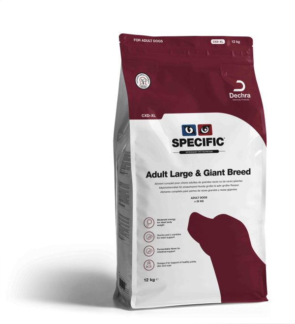 CXD-XL - SPECIFIC ADULT LARGE & GIANT BREED 4 kg.