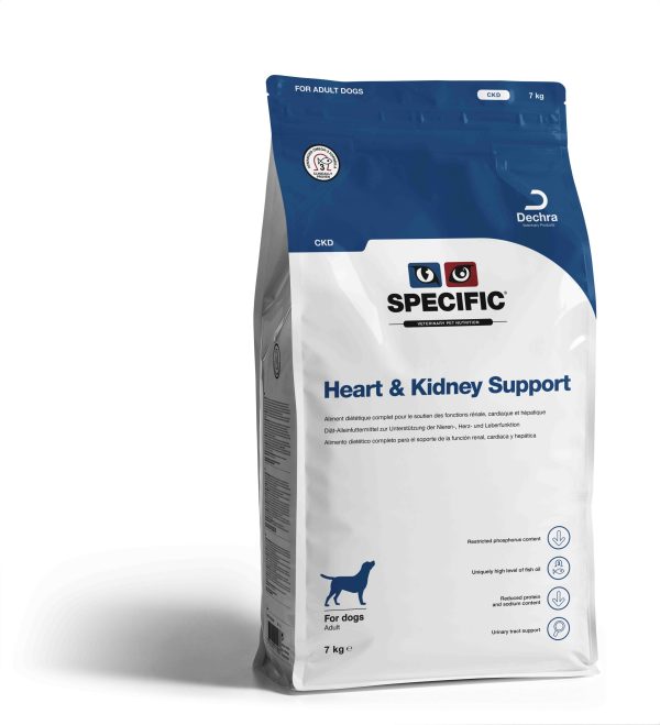 CKD SPECIFIC HEART & KIDNEY SUPPORT 12-70 kg.